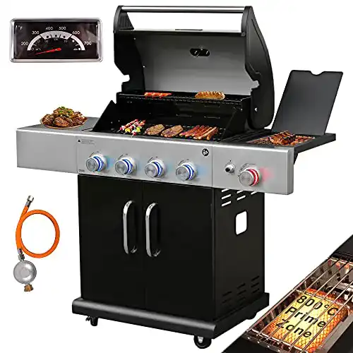 Gasgrill bis 400 Euro – Vaiko Madison mit 800°C Infrarot-Technologie