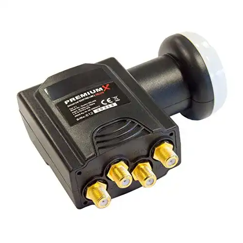 Quattro LNB Premium X Deluxe für Multischalter mit LTE-Filter