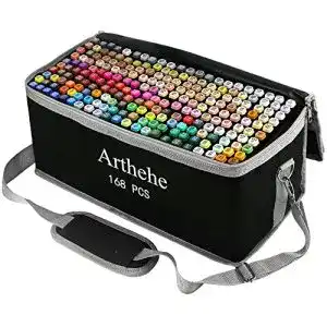 Graffiti-Stifte Arthehe 168 Farben Marker Set für kreatives Arbeiten