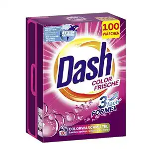 Dash Waschmittel Color Frische Pulver für bunte Wäsche 6,5 kg