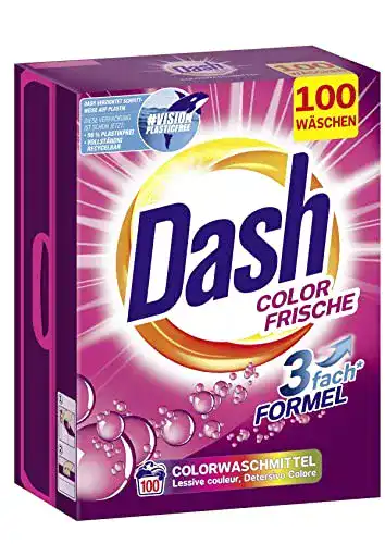 Dash Waschmittel Color Frische Pulver für bunte Wäsche 6,5 kg