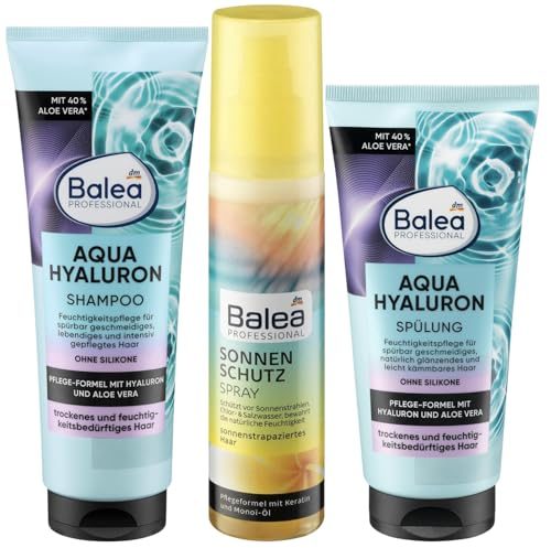 Balea Professional Haarpflege 3er-Set mit Shampoo und Conditioner