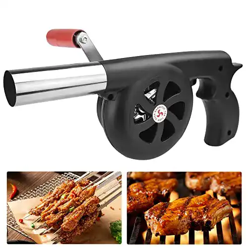 Grillgebläse Yaanbunb BBQ Fan für effizientes Grillen und Feuerstarter