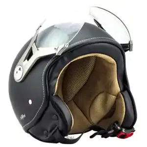 Jethelm Soxon SP-325 Mono Night Motorradhelm mit ECE 22.05 Zertifizierung