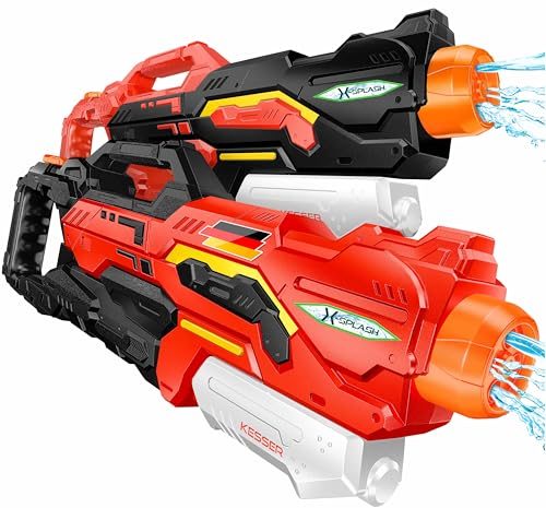 Kesser Wasserpistole 2er Set Spritzpistolen für Kinder und Erwachsene