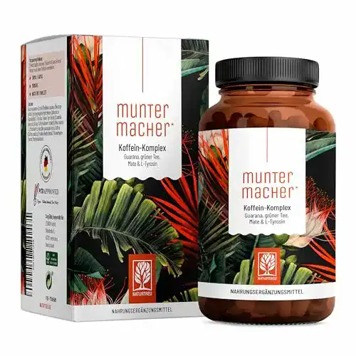 Gaming Booster Guarana Kapseln mit Mate Tee und B-Vitaminen