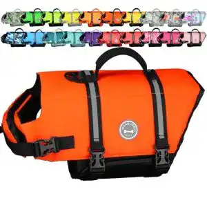 Schwimmweste für Hunde von Vivaglory – Ripstop Material für Sicherheit