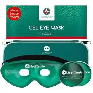 Kühlmaske für Augen und Gesicht – Wiederverwendbare Gel-Augenkühlmaske