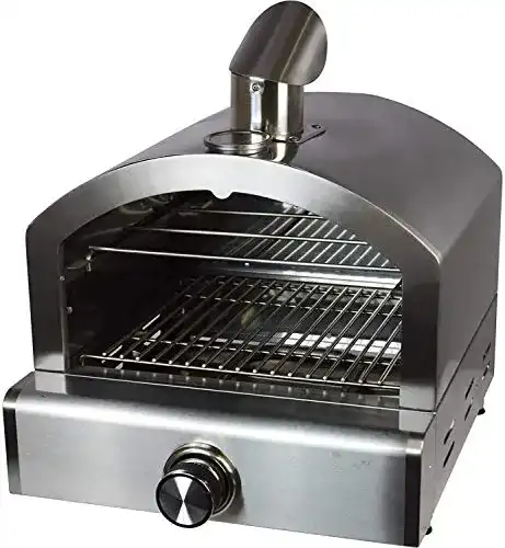 Gas Pizzaofen ACTIVA für den Garten, Edelstahl, 3,5 kW Leistung