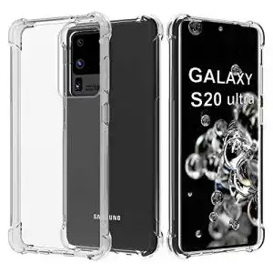 Migeec Hülle für Samsung Galaxy S20 Ultra aus Silikon