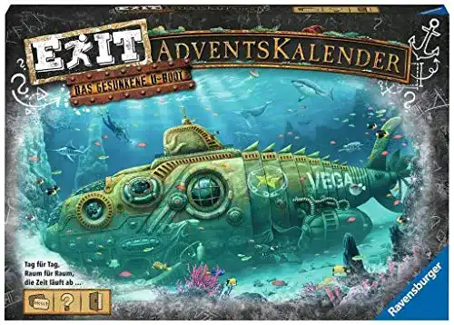 Ravensburger EXIT Adventskalender 2020 für Kinder