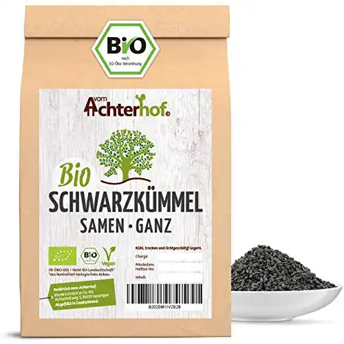 Bio Schwarzkümmelsamen ganz (250g) von Achterhof
