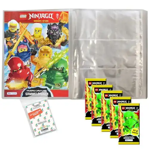 Ninjago Karten Bundle mit LEGO Ninjago Serie 9 Trading Cards