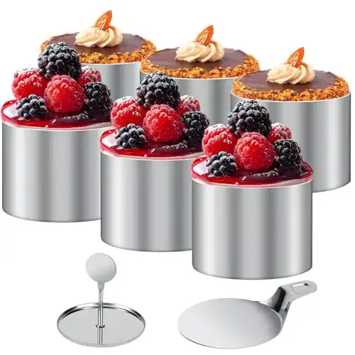 Dessertringe Williyatt und Speiseringe im 6er Set für Backwaren