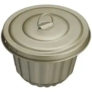 Puddingform Städter 603080 Wasserbadform aus Metall, 30 x 16 x 11 cm
