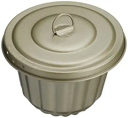 Puddingform Städter 603080 Wasserbadform aus Metall, 30 x 16 x 11 cm