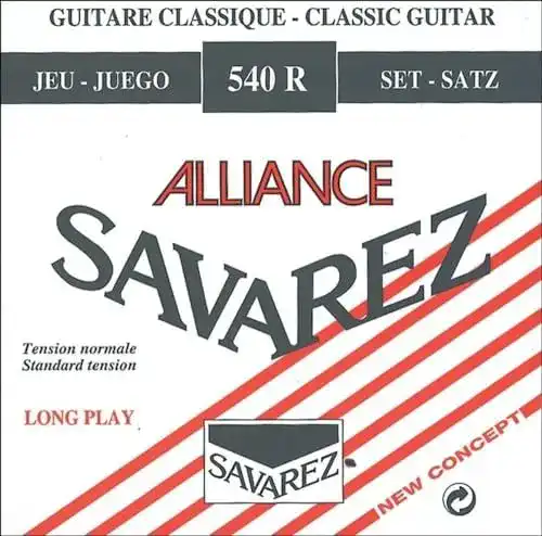 Savarez 540R 6-saitiger Carbon-Klassikgitarrensatz