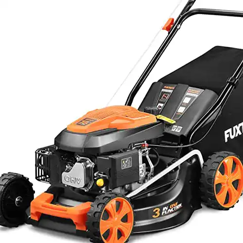 Benzinrasenmäher Fuxtec FX-RM4646ECO mit Mulchfunktion 3in1