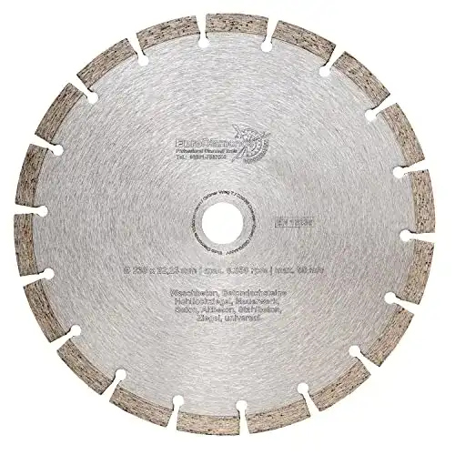 Diamanttrennscheibe 230 mm für Beton, Stein und Mauerwerk