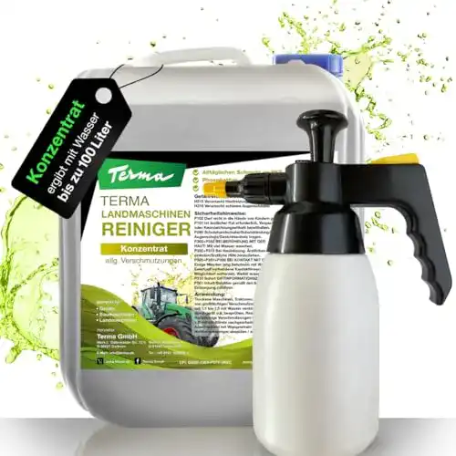 Landmaschinenreiniger Terma 10L mit Pumpsprüher für Geräte und Bau