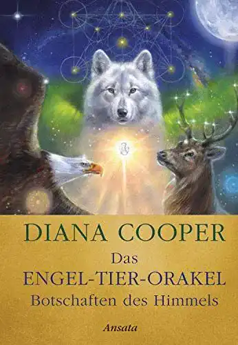 Tarotkarten Ansata Engel-Tier-Orakel mit 44 Karten und Begleitbuch