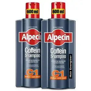 Alpecin Coffein-Shampoo C1 für Männer gegen Haarausfall, 2 x 600 ml