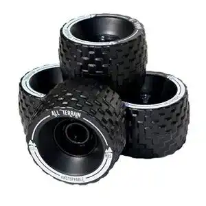 MBS Longboard-Rollen für alle Terrains in Schwarz