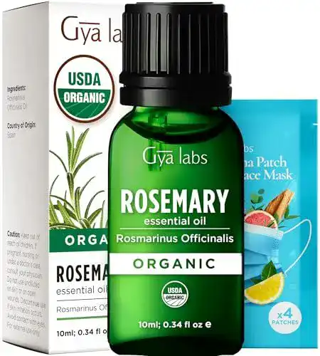 Kopfschmerz-Roll-On mit ätherischem Bio-Rosmarinöl für Haare