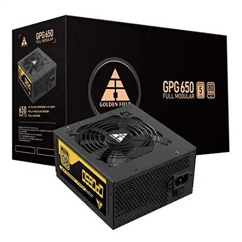 650W Netzteil von Golden Field, 80+ Gold ATX 650W