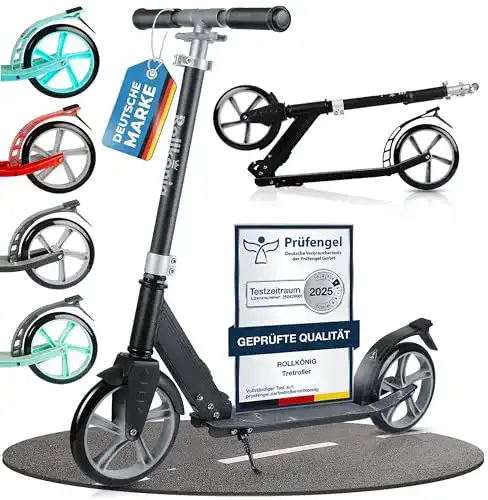 Cityroller Rollkönig Scooter für Kinder ab 5 Jahren