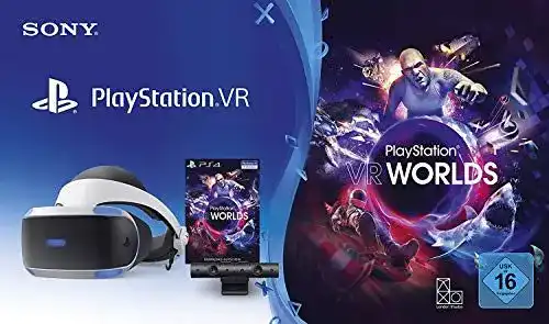 Playstation 4 VR-Brille mit Kamera und VR Worlds Gutschein