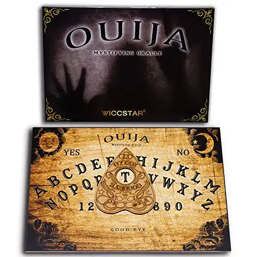 Ouija Board Wiccstar mit Anleitungen zur Geisterkommunikation