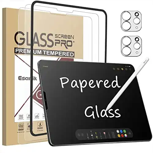 Panzerglas Esanik Feel Like Paper für iPad Air 5 und iPad Pro 11