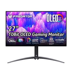 Acer Predator X27U 27 Zoll Gaming Monitor mit WQHD und 240Hz