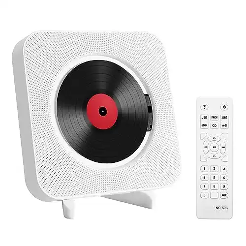 CD-Player zur Wandmontage Adirigo tragbarer Desktop-CD-Player