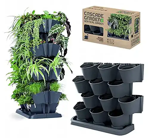 Pflanzturm Rgvertrieb Blumentopf 12er Set für vertikale Gartenkultur