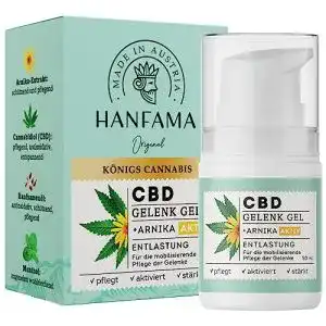 CBD-Gel Hanfama Arnika Massagegel für Gelenke und Muskelentspannung