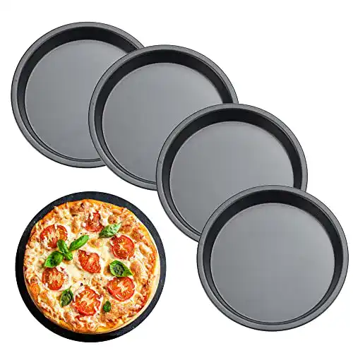 Pizzablech Anthyta 4 Stücke Pie Tin Pizzaform Rund 15 cm