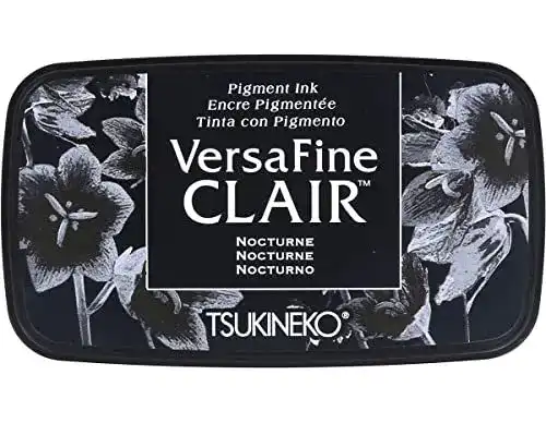Stempelkissen Tsukineko Nocturne Versafine Clair Tinte Pad im Vergleich
