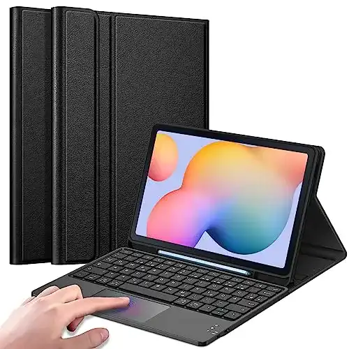 Fintie Tastatur Hülle für Samsung Galaxy Tab S6 Lite 10,4 Zoll