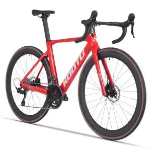 Rennrad Kootu Carbon mit Vollcarbon-Scheibenbremse und 24-Gang-Schaltung