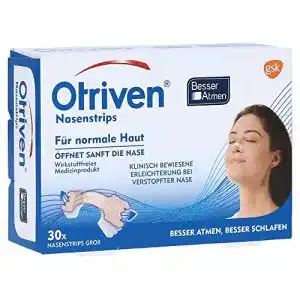Nasenpflaster Otriven zum Schnarchen und Atmen – Beige, 30 Stück