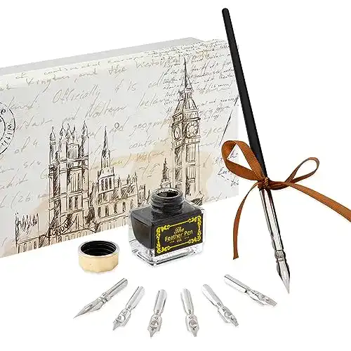 Kalligraphie-Set von Van Nassau Fine Art mit Schreibfedern