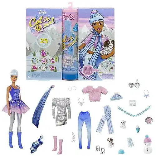 Barbie Color Reveal Adventskalender für Kinder