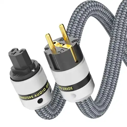 Hifi-Netzkabel Monosaudio 16mm 1M Kupfer