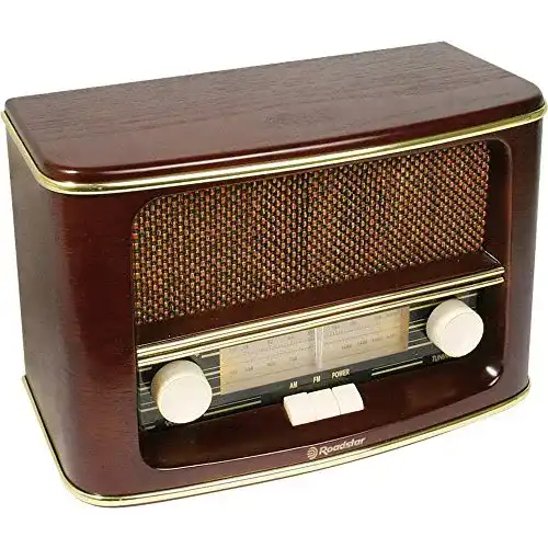 Retro-Radio Roadstar HRA-1500N mit Echtholz-Gehäuse