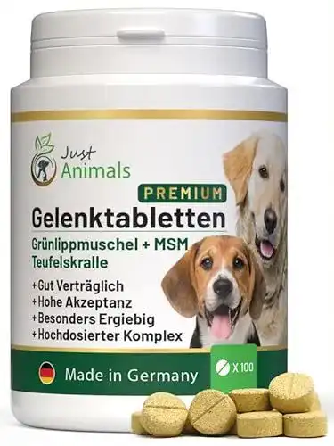 Teufelskralle Gelenktabletten für Hunde von Just Animals