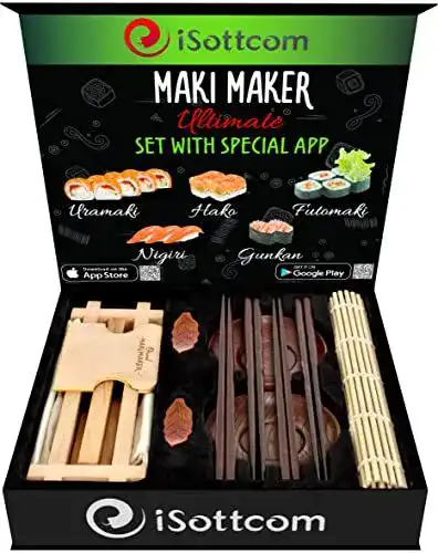 Sushi-Set iSottcom Sushi Maker Set für japanische Sushi Rollen