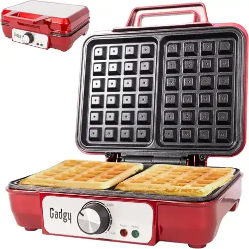 Belgisches Waffeleisen von Gadgy für perfekte Waffeln zu Hause