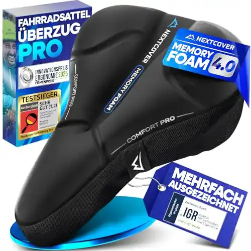 Sattelbezug für Fahrräder – Nextcover Fahrradsattel Überzug CoverPro
